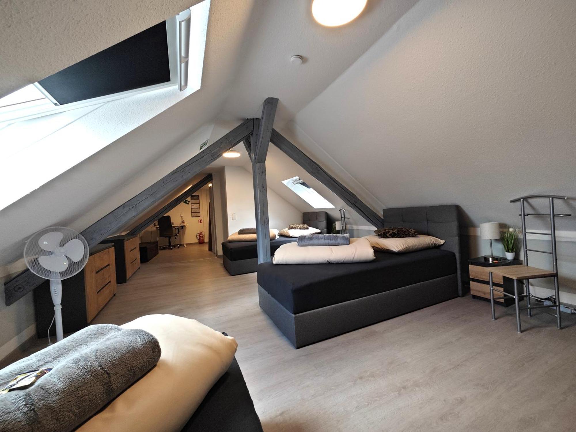Ferien-Monteurwohnung Nom App1 Sky Terrasse High End นอร์ทไฮม์ ภายนอก รูปภาพ